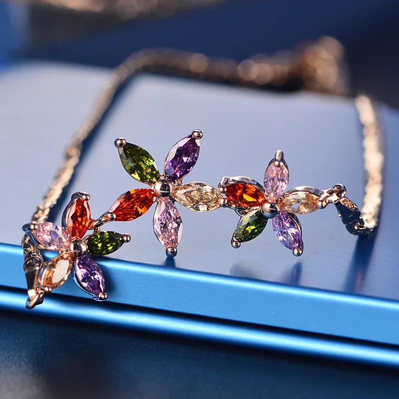 

Женский браслет из серебра 925 пробы, с топазом