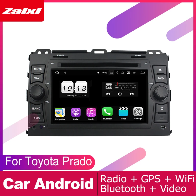 

Android Car Accessories DVD GPS Multimedia Player For Toyota Land Cruiser&Prado&Lexus GX 2006~2021 Radio Video Navi Map System