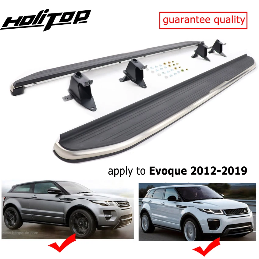 Утолщенная боковая ступенчатая панель nerf для Land Rover LR Evoque 2012-, может загружать вес 300 кг, очень надежное качество