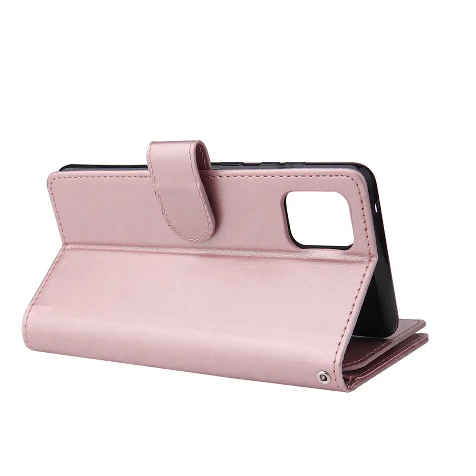 

Flip Ultra-Thin 9-Card Case For Samsung Galaxy Note 10 Plus Wallet Leather Case Galaxy Note 10 Lite Cover for Galaxy Note 10 Bag