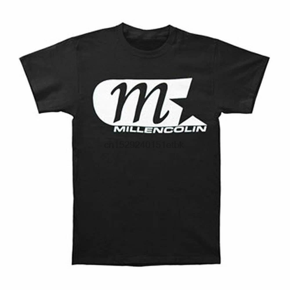 Аутентичные MILLENCOLIN Лента Jumbo м Звезда логотип шведский футболка в стиле панк рок S