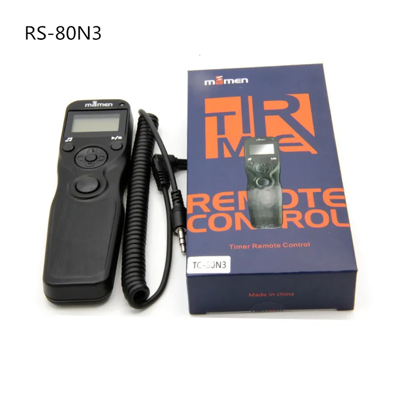MAMEN MC-DC2 MC-30 RS-60E3 RS-80N3 фотографии Камера пульт дистанционного управления спуском фотографического затвора с Камера пульт дистанционного управления Шнур для цифровой зеркальной камеры Canon Nikon