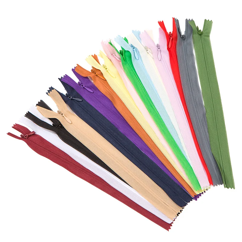 

18CM-70CM Invisible Zipper Quilt Cover Pillow Dress Pants Pocket Dark Chain Zipper Clothing Accessories Accessories