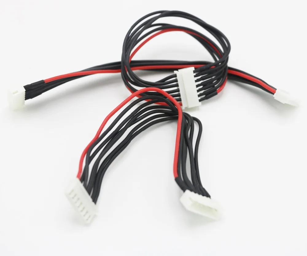 2шт 20 см 22AWG Lipo Баланс провода удлинитель заряженный кабель свинцовый шнур 6S1P для