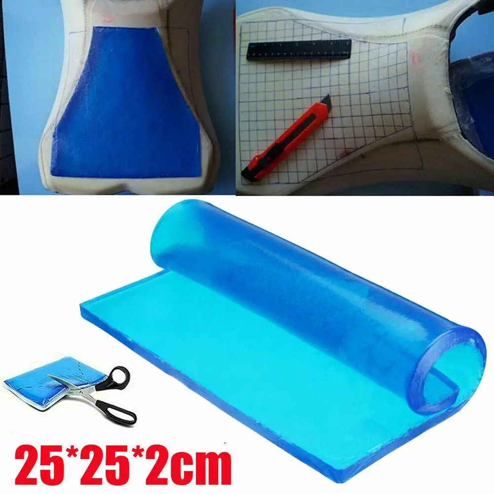 

Modified Motorcycle Seat Cushion Gel Pad Shock Absorption Mat Comfortable Cool For Motorcycle Car Chair Cushion Gel Pad DIY