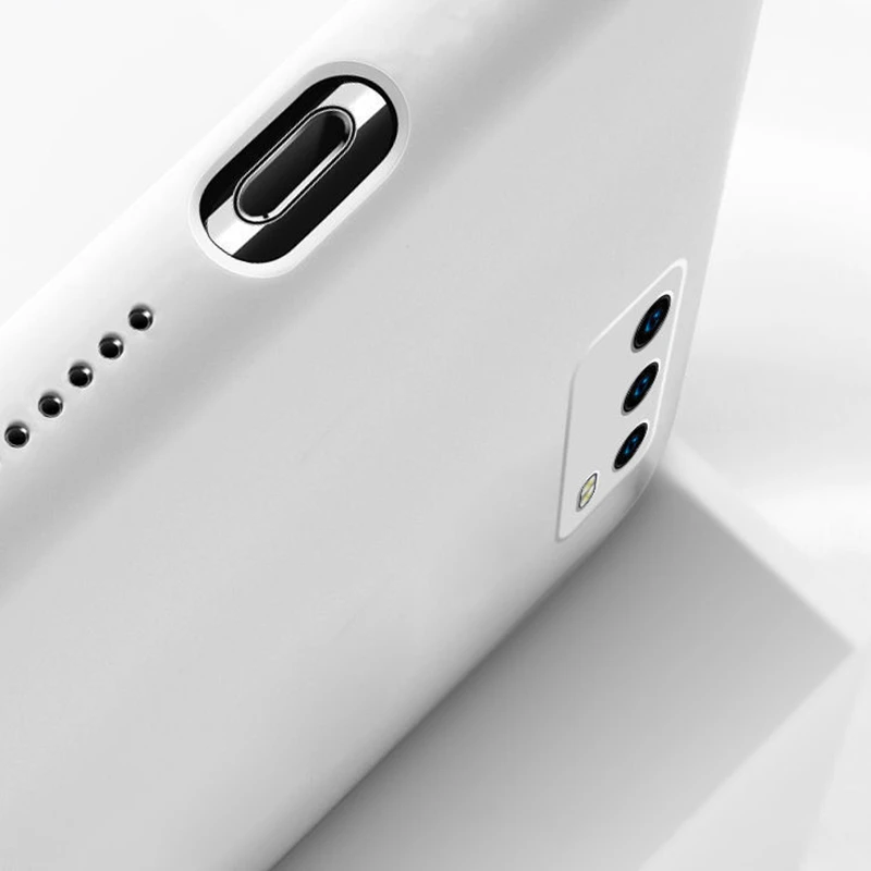 

Original Soft Liquid Silicone Phone Case For Huawei Honor Mate 40 30 20 P40 P30 P20 Nova 6 8SE 7i Pro Lite shockproof Back Cover