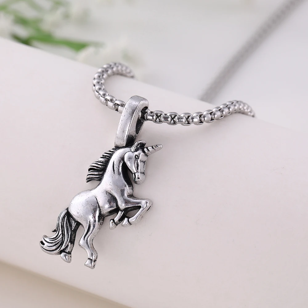 Рыбий крючок супернатуральный Единорог амулет Run Horse Vicca Viking Knight Pendan ожерелье для