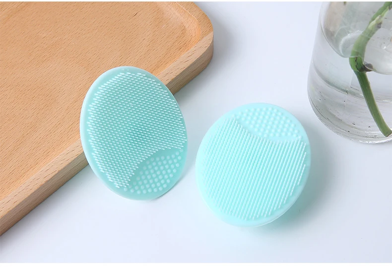 Очищающая силиконовая щетка для лица очищающая пор кожи скраб массажа новые