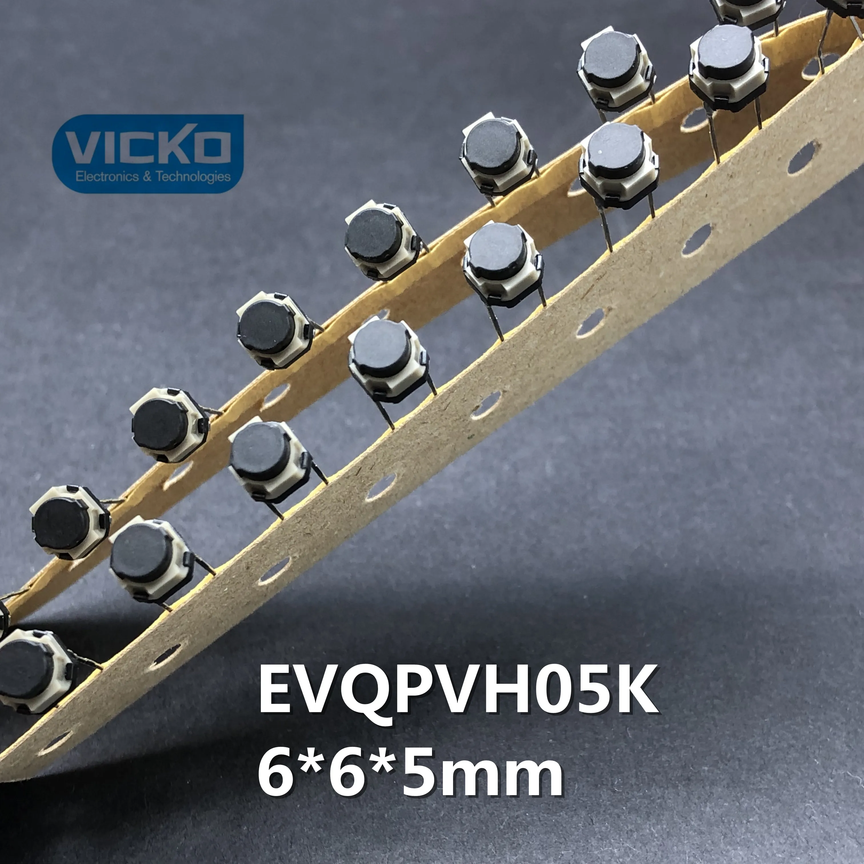 Япония EVQPVH05K 6*6*5 мм водонепроницаемый и пыленепроницаемый переключатель 2pin