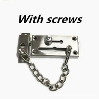 stainless steel door door chain lock security guard lock protection chain security bolt lock cabinet lock tool door chain lock