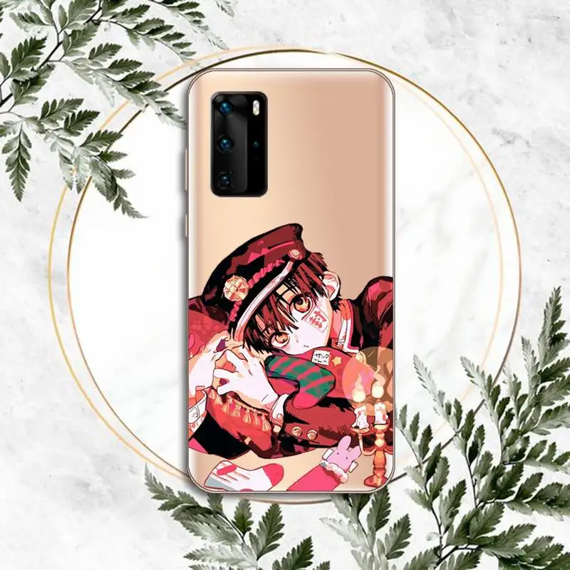 

Jamular Toilet Bound Hanako Kun Phone Case Clear Transparent for huawei honor P 40 30 20 lite Pro 10 i 8 9 x p smart 2019
