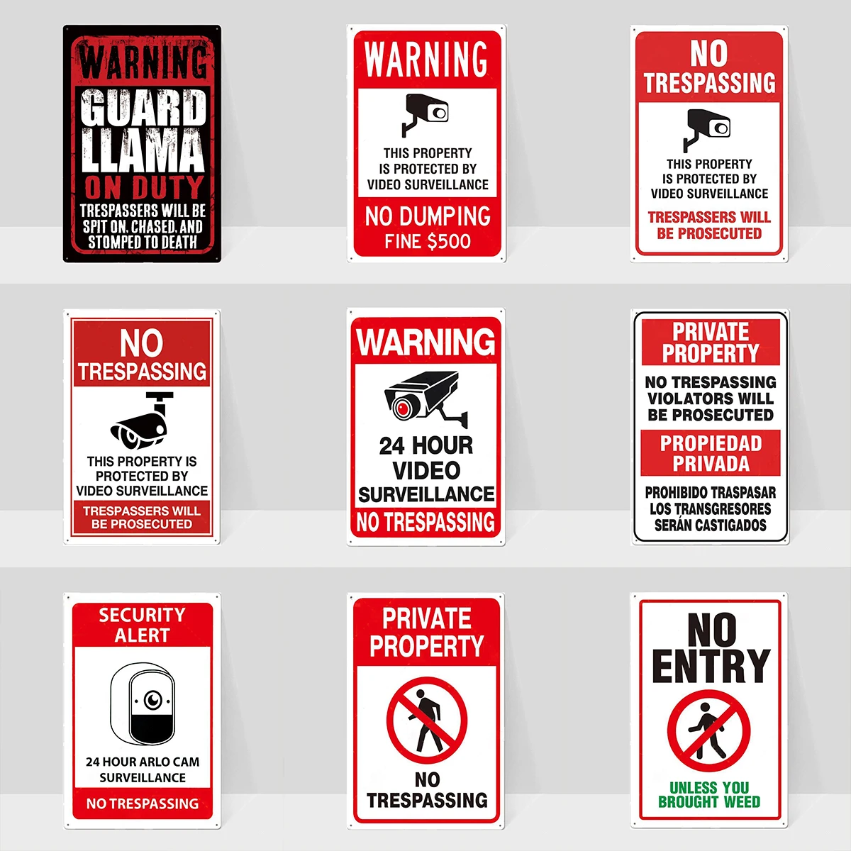 Предупреждение ющие знаки о нельзя въездом на частную собственность настенные