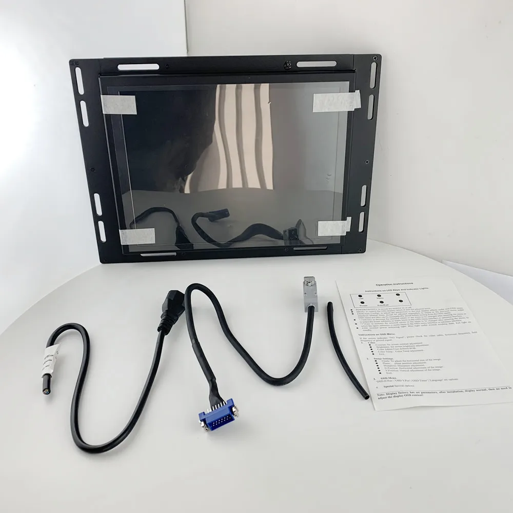 A61L-0001-0096 совместимый ЖК-дисплей 14 дюймов для станка с ЧПУ Замена CRT монитор есть в