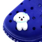 Симпатичные Силиконовые застежки в виде собачьей обуви, 1 шт.