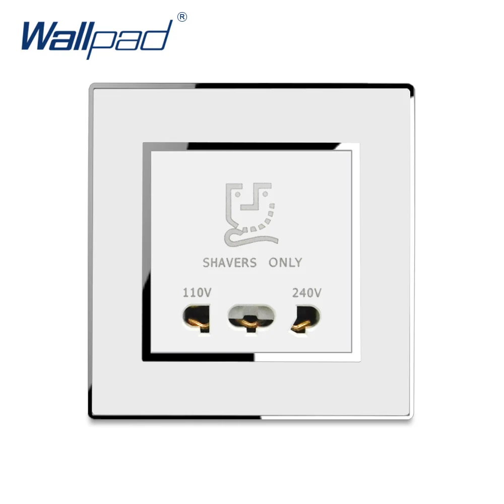Бритва розетка бритва с бородой Wallpad Роскошная настенная электрическая Зеркало