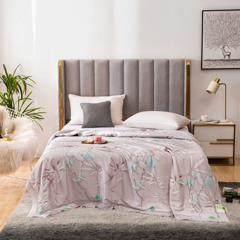 للبيع لحاف من الدانتيل المخرم ، لحاف ايوسل 40S ، بطانية روسية مفردة 2021x150 ، لحاف ناعم بنمط رعوي مثلج ، للصيف ، 200