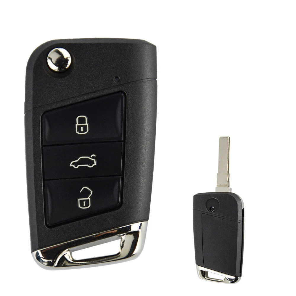OkeyTech 3 кнопки модификации Складной Дистанционный Автомобильный ключ оболочка
