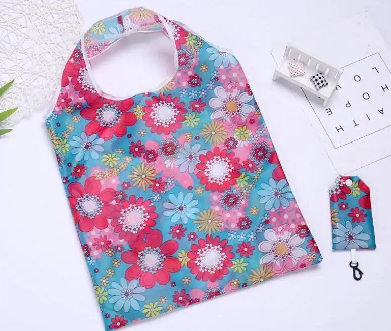 Многоцветные сумки многоразового использования для покупок продуктовая Сумка