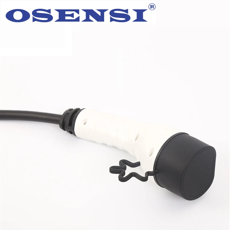 OSENSI 16A Однофазный Тип 2 к EV Кабель зарядного устройства IEC 62196 зарядный разъем с 5 м
