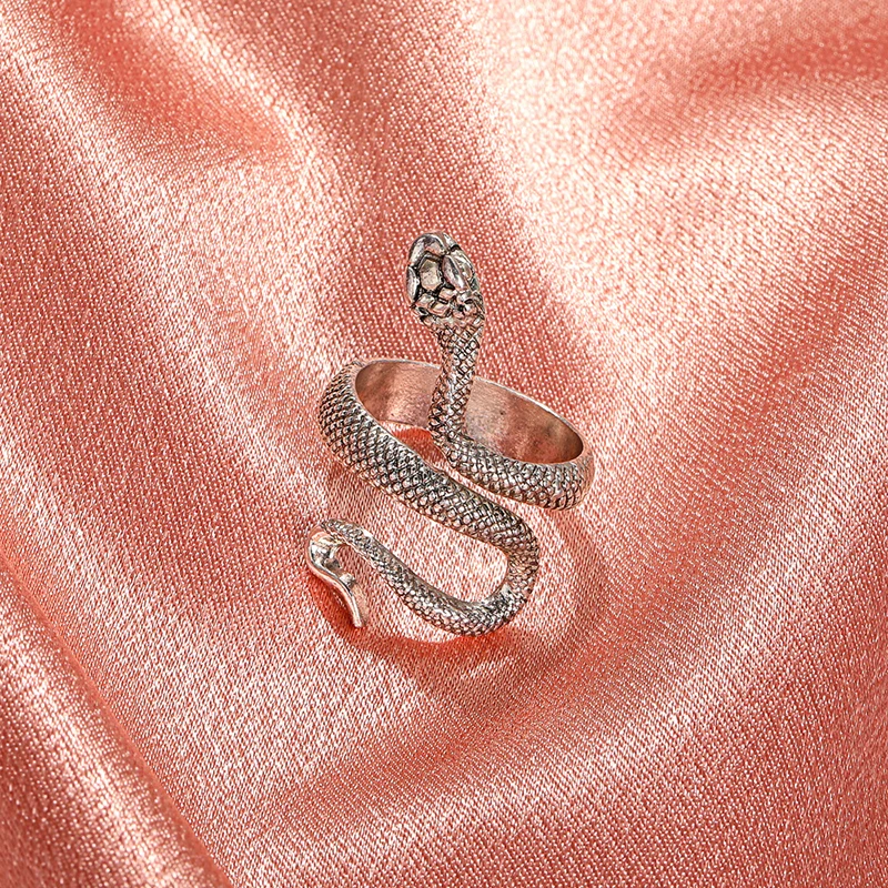 Мужское и женское кольцо в стиле панк регулируемое ретро | Украшения аксессуары