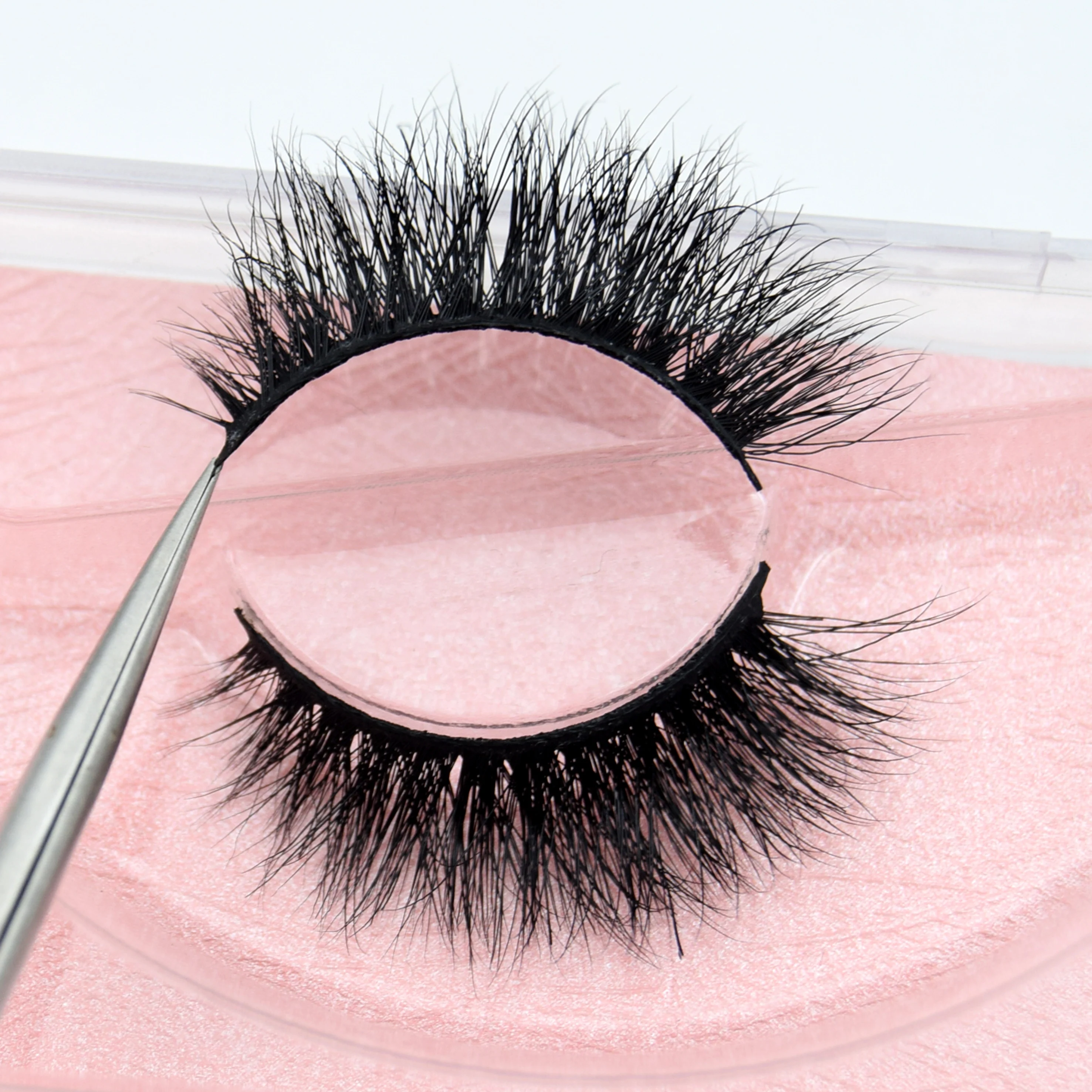 

Visofree Mink Eyelashes 3D Mink Hair False Eyelashes Natural Thick Long Eye Lashes Makeup Eyelashes Beauty Extension Tools M24