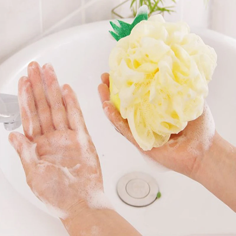 Мягкая Милая сетка для душа искусственная кожа аксессуары ванной комнаты|Банные