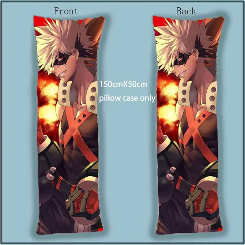 Dakimakura тела подушку Чехол Крышка мой герой Академии Bakugou Midoriya Cool Аниме