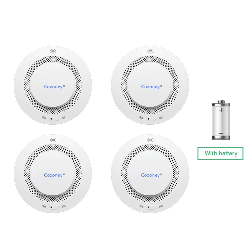 Детектор дыма датчик Пожарной Сигнализации фотоэлектрический звуковой