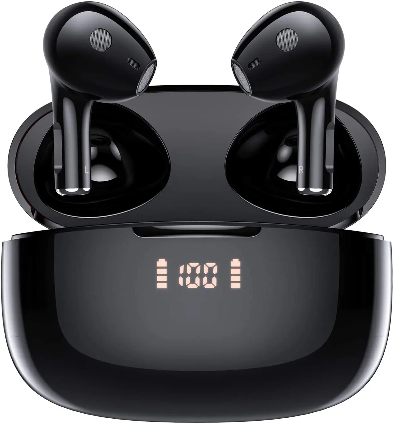 

Wireless Earbuds, Bluetooth 5.0 Headphones,TWS Stereo Sound Earphones with LED Power Display & Charging Case & Touch Control