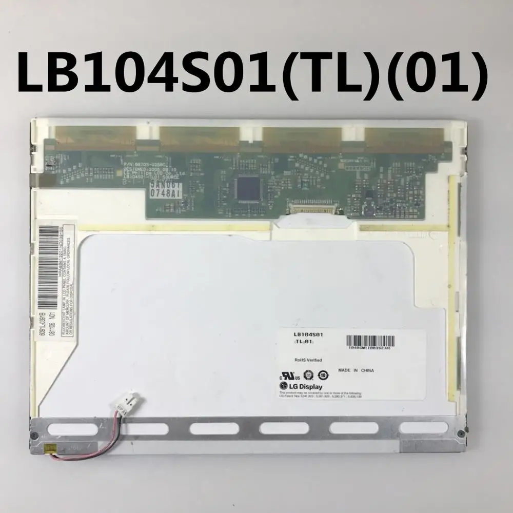 

Original 10.4 Inch INDUSTRIAL LCD Display LP104S5 LB104S01 TL01/LB104S01 TL02 LP104S5 C1 LCD Screen Display Panel