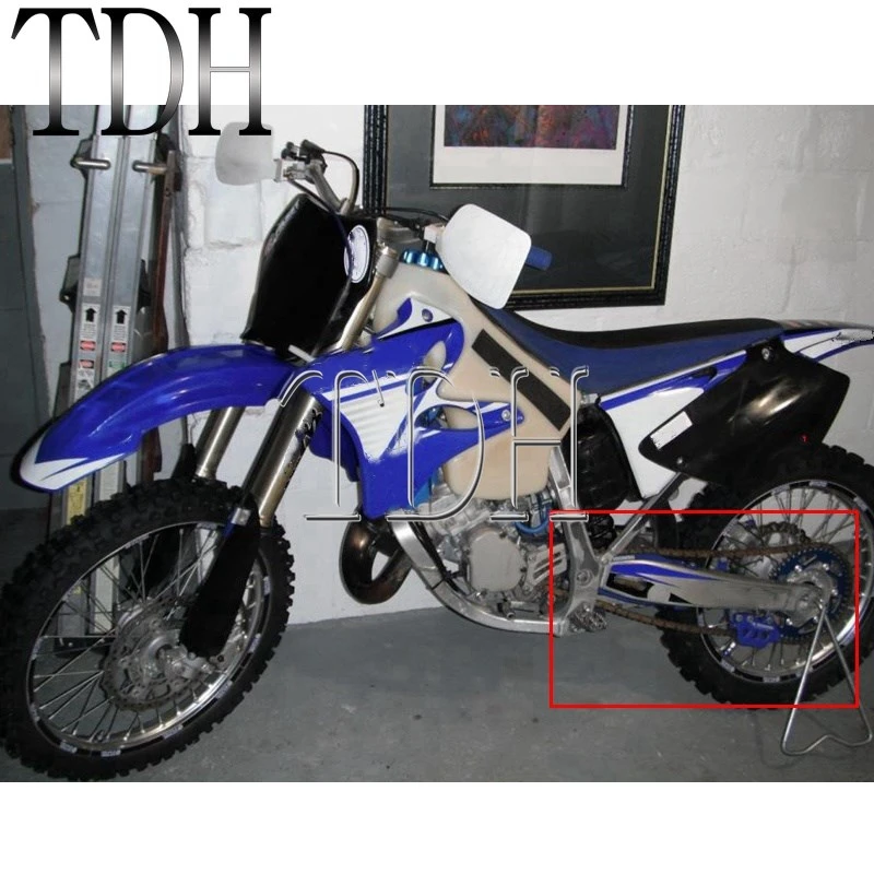 Синяя Цепь для мотокросса ползунок направляющая комплект Yamaha YZ250F YZ450F 2009 2019 YZ250FX