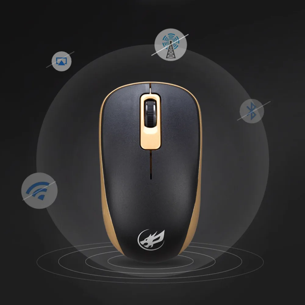 OMESHIN 2.4GHz1200DPI Беспроводная оптическая мышь игровая машинка перезаряжаемая для ПК
