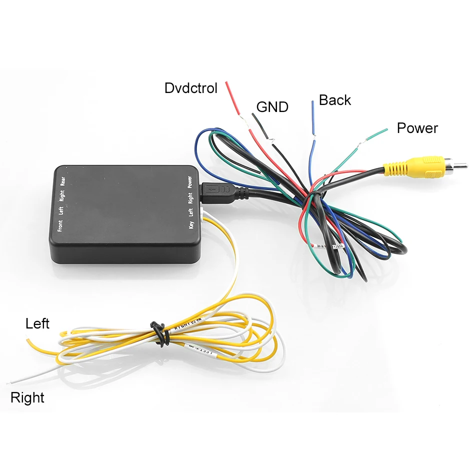 Для системы контроля парковки на 360 градусов. 4 канальный видео Вход Управление