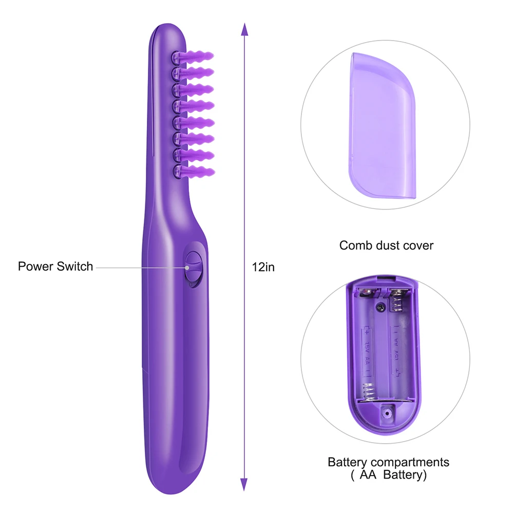 Электрическая щетка для завивки волос запутанная защищает кожу головы Массажная