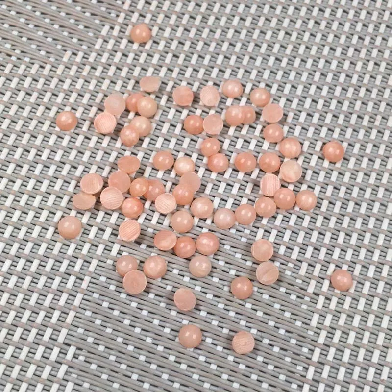 10 шт. хит продаж полукруглый коралловый кабошон 4 мм камень бисер для