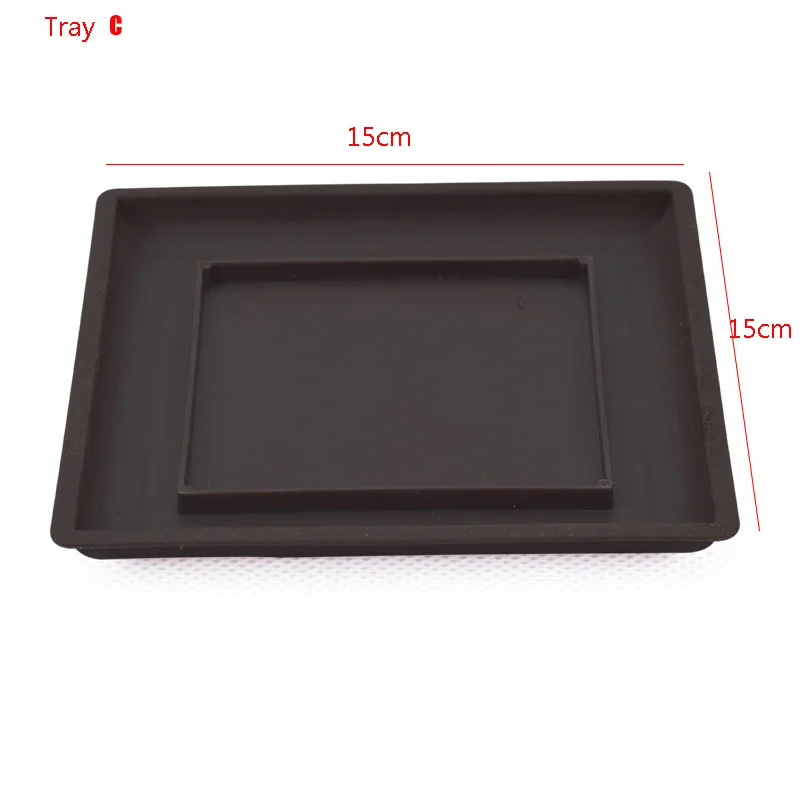 1 шт. пластиковый прямоугольный поднос для цветочных горшков|Детские горшки| |