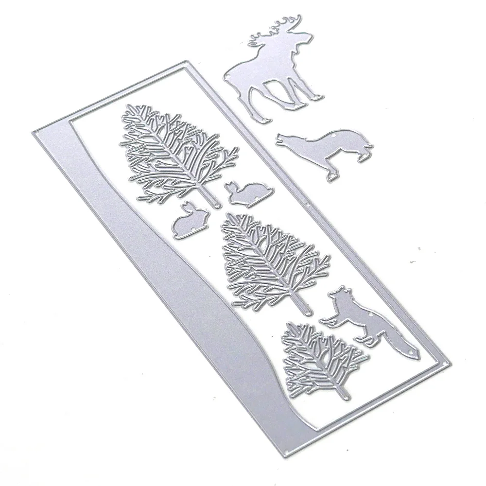 

Winter Scenery New Metal Craft Cutting Dies For Diy Scrapbooking Paper Stencil Diary Decoration Handmade Manual 2021 Embossing