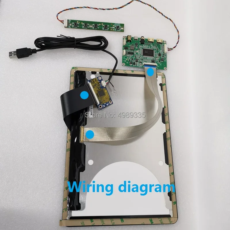 10," 2 K дисплей сенсорный дисплей модуль комплект для pi 4 и Android win8 10 системы ips полный вид 2560X1600