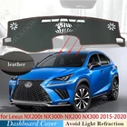Противоскользящий коврик для приборной панели, из искусственной кожи, для Lexus NX, NX200t, NX300h, NX200, NX300, 200t, 300h, 200, 300, 2015-2020