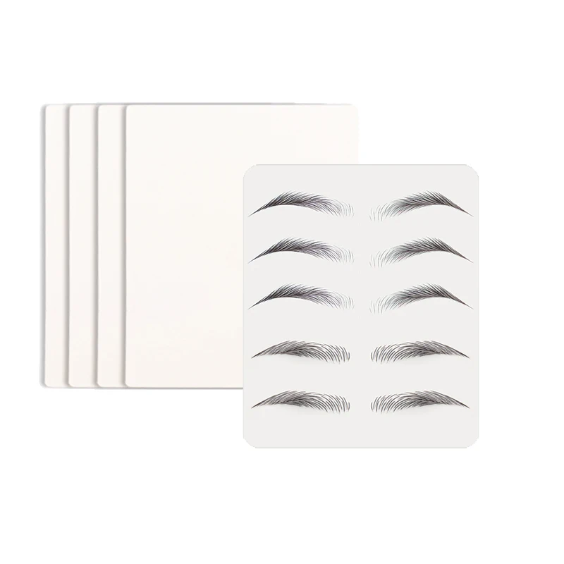 

Искусственная кожа для перманентного макияжа, 14x19 см, пустая татуировка для начинающих, товары для практики микроблейдинга