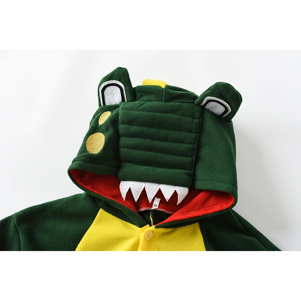 Women Animal Crocodile Onesie Sleepwear Kigurumis Pajama Funny Pajamas Unisex Jumpsuits Homewear Cute Overalls Party Costume