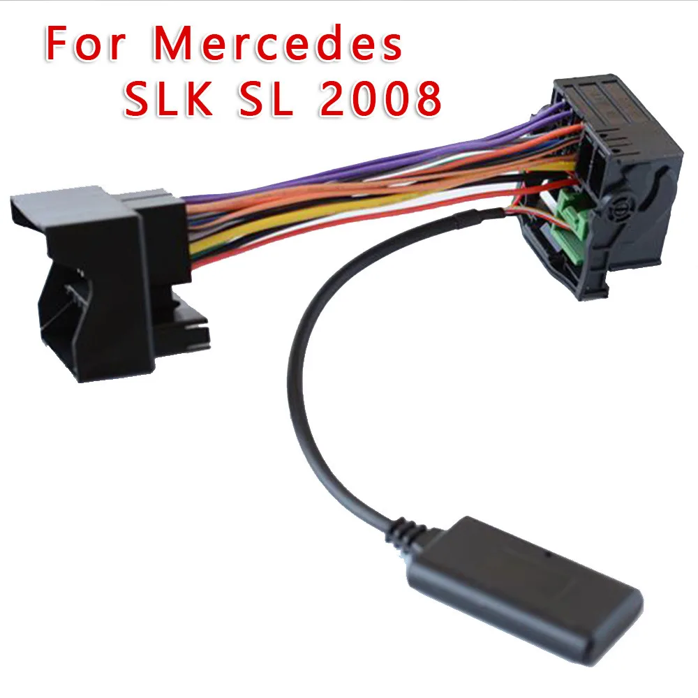 Автомобильные аксессуары Bluetooth модуль Aux кабель большой разъем для Mercedes SLK SL 2008