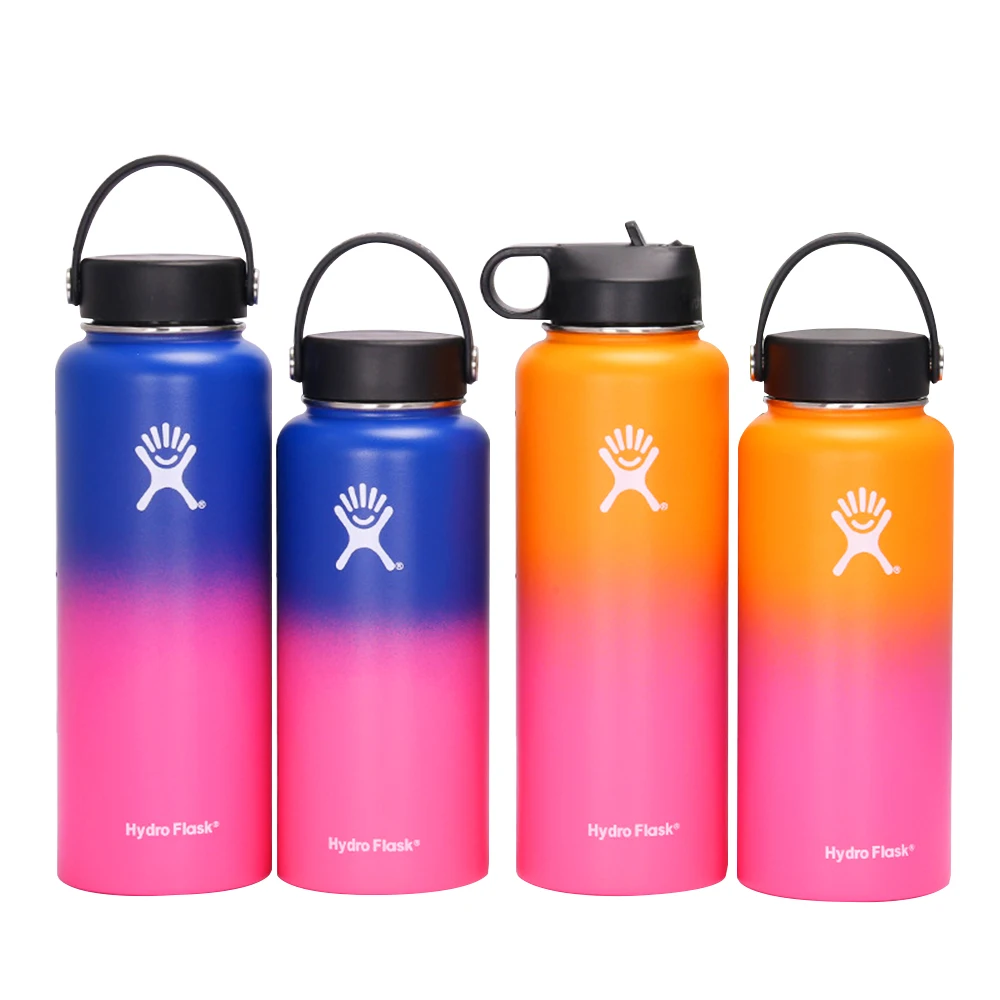 32 унции/40 унций термос гидро колба из нержавеющей стали бутылка для воды с