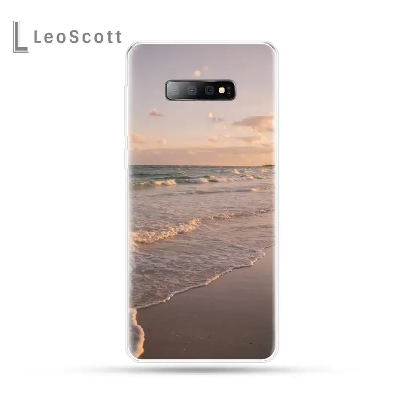 

Summer Beach Sea pattern Phone Case For Samsung Galaxy S5 S7 S8 S9 S10 S10e S20 edge plus lite