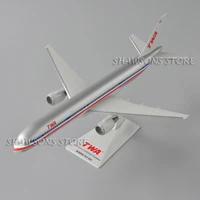 1200 scale aircraft model toy trans world airlines twa boeing 757 200 plane miniature replica collection