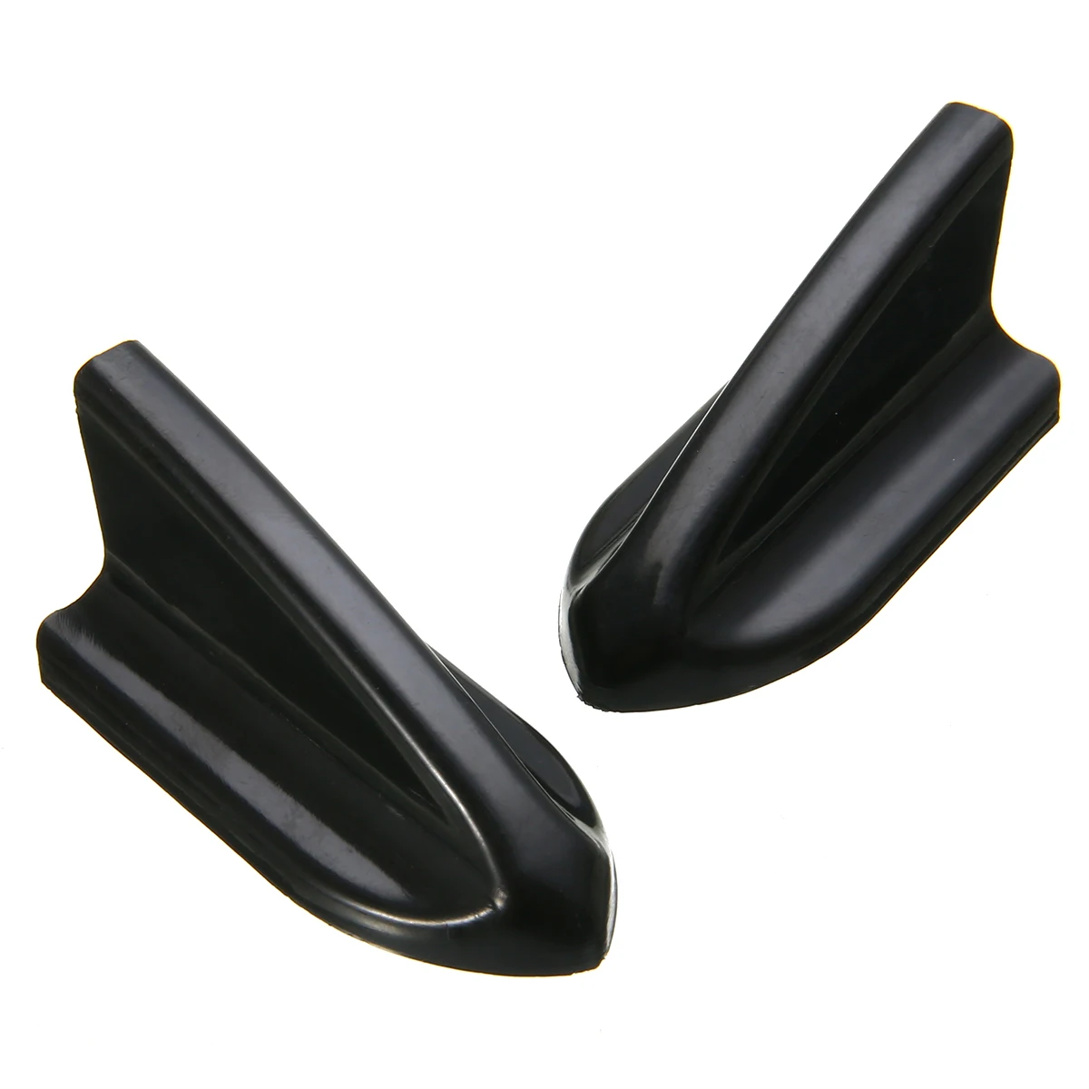 6 шт. черные ласты акулы в стиле EVO для крыши Комплект крыла вихревого генератора