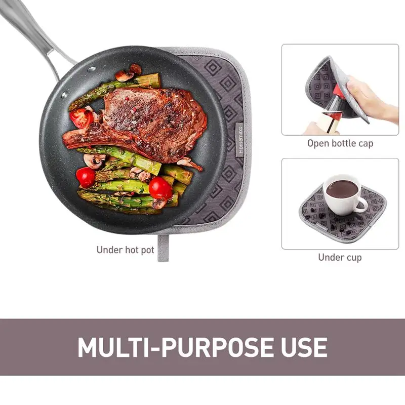 Homemaxs 2 шт. из хлопка и льна предохранительная перчатка теплозащитные варежки