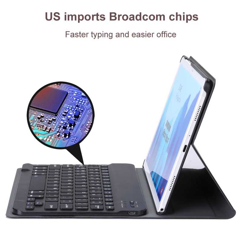 keyboard case for samsung galaxy tab a7 2020 s6 lite 10 4 s5e 10 5 bluetooth keyboard leather cover free global shipping