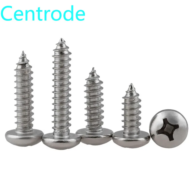 

Самонарезающие винты Philips GB845 с полукруглой головкой, M5M6M8 PA 304, нержавеющая сталь, 10 шт.