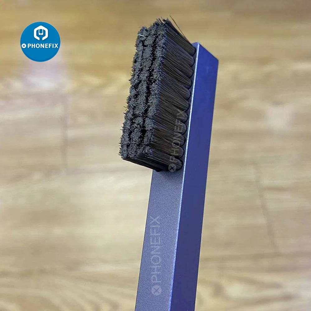 QianLi iBrush DS1102 Сверхтонкая стальная щетка для чистки полировки удаления клея iPhone